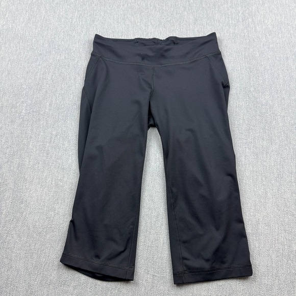 Patagonia Pants - Patagonia Leggings Womens Extra Small Black Stretch Drawstring Crop 18" Pants